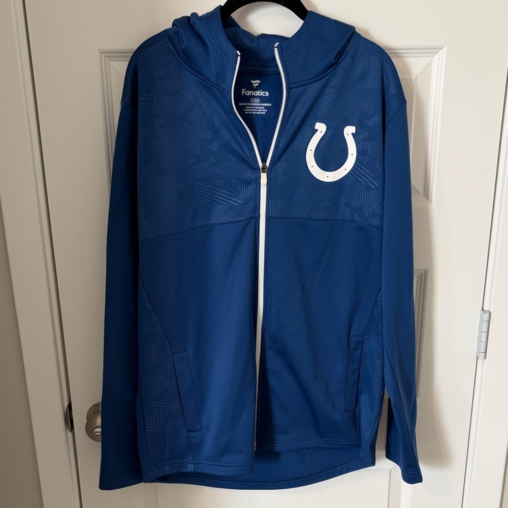 Fanatics Indianapolis Colts Royal Blue Full-Zip Hoodie